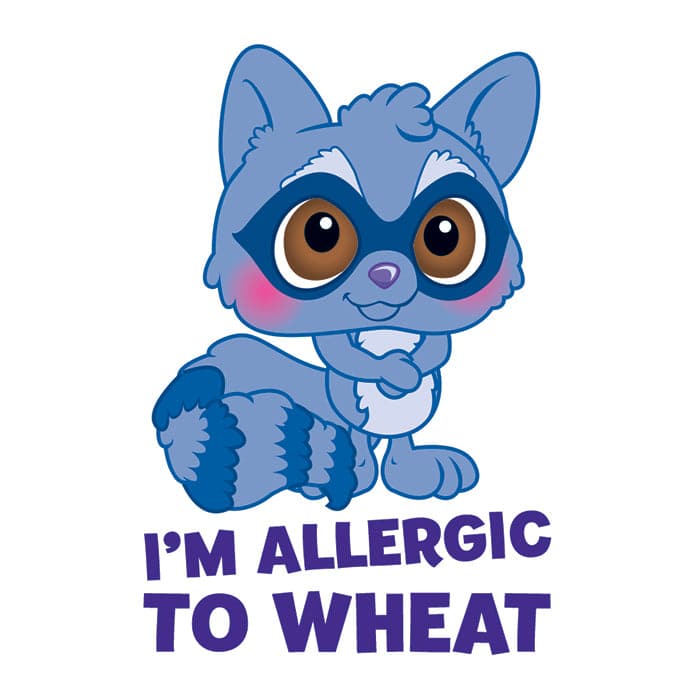 Collection of Wheat Allergy Promotional Product Tattoo 2 in x 3 in in a gallery layout